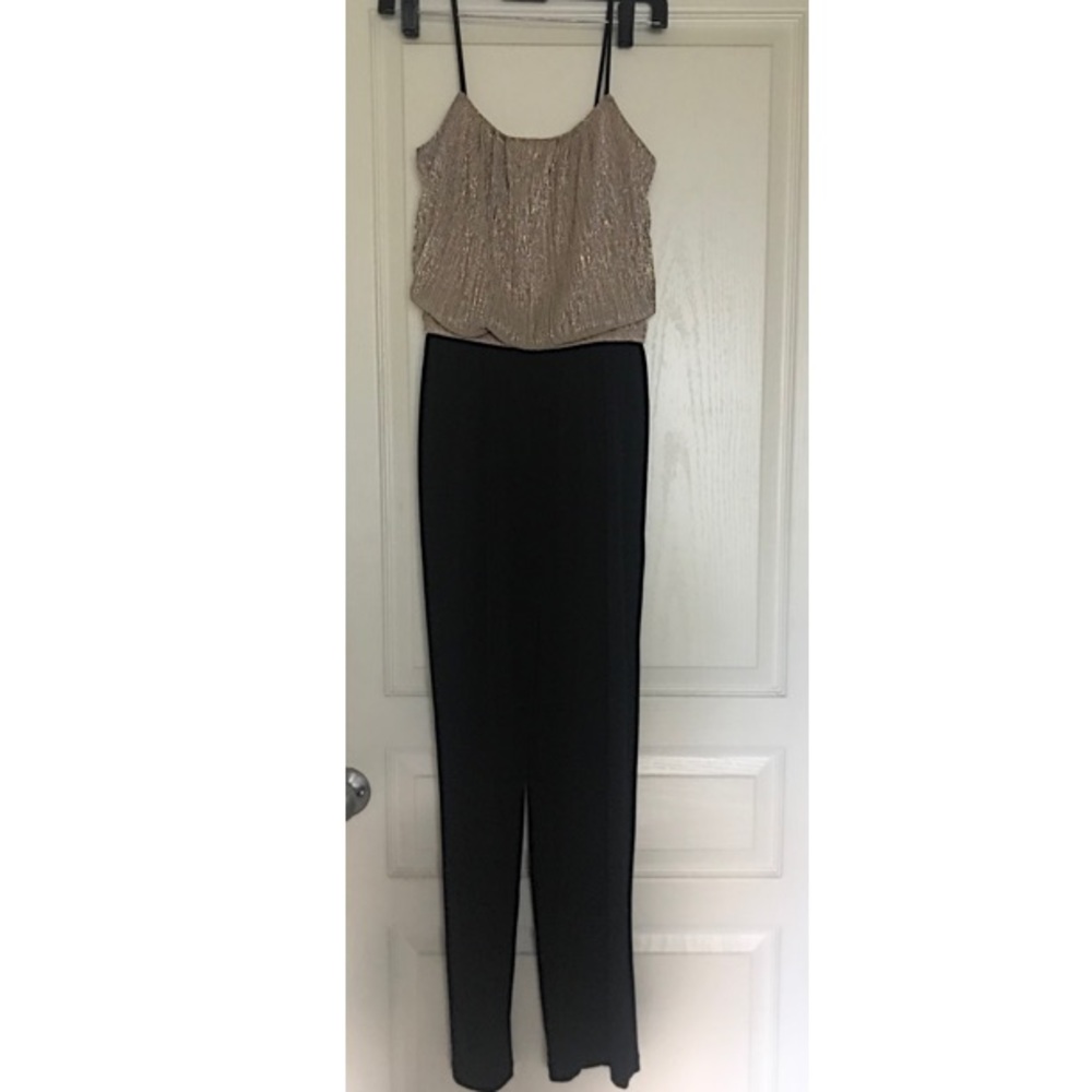 Light Blush Shimmer Jumpsuit